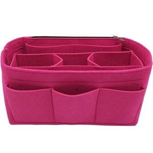 Felt purse insert organizer